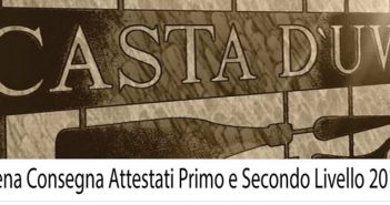 Cena consegna attestati Primo e Secondo Livello 2017