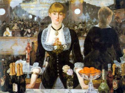 Le bar aux Folies Bergère, Édouard Manet 1881-1882